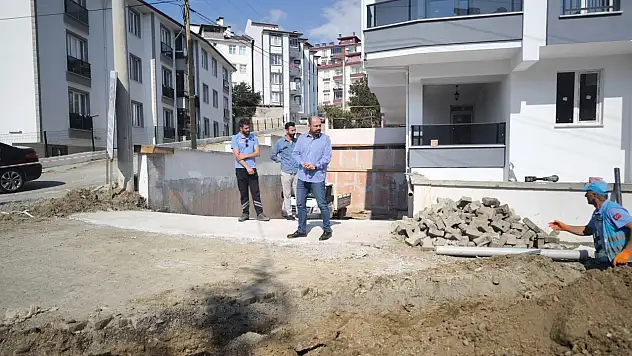 Başkan Kavaklıgil Çalışmaları Yerinde İnceledi