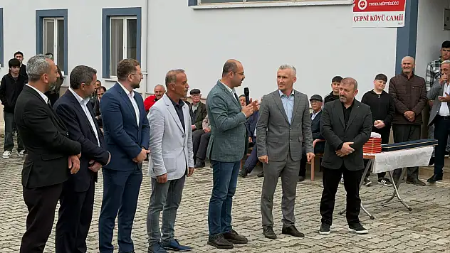 Başkan Kavaklıgil, Çepni Köyü'nde Açılış Programına Katıldı