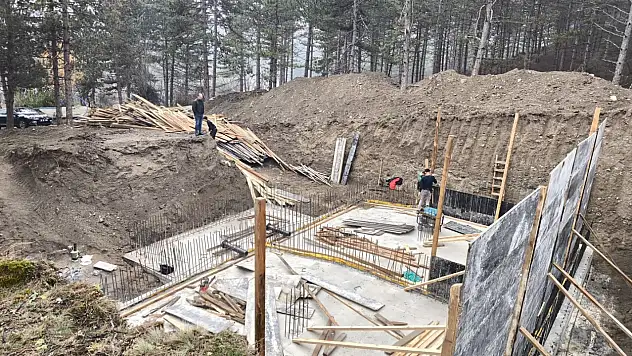 Başkan Kavaklıgil'den Su Deposu İnşaatında İnceleme