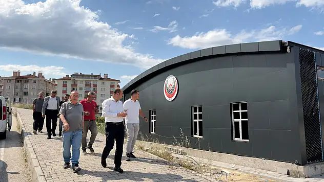 Başkan Kavaklıgil'den Yeni Düğün Salonunda İnceleme