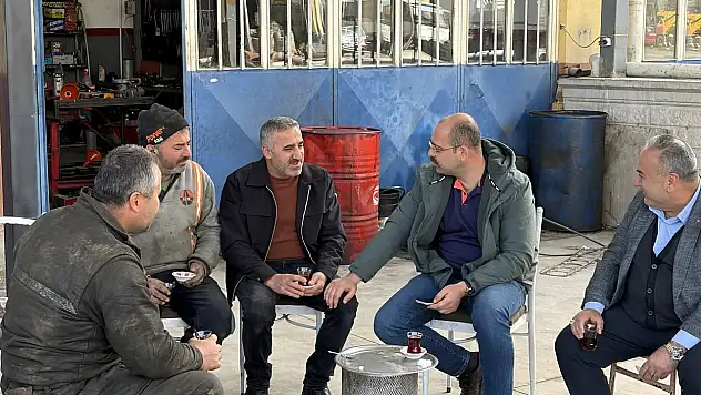 Başkan Kavaklıgil Esnafın Nabzını Tuttu