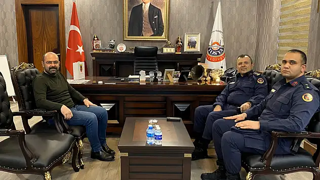 Başkan Kavaklıgil'i Ziyaret Ettiler