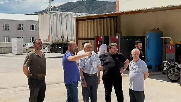 Başkan Kavaklıgil Yangın Bölgesinde İncelemelerde Bulundu