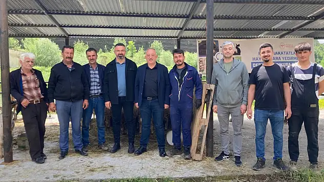 Başkan Süleyman Yazkan'dan Canlı Hayvan Pazarı Ziyareti