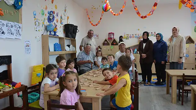 Başkan Uzuner'den Çocuk Gündüz Bakımevine Ziyaret