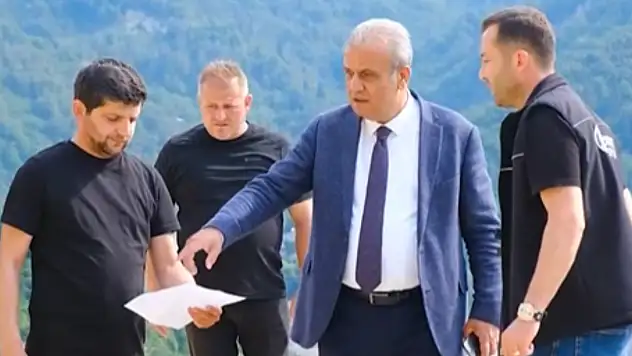 Başkan Yanık Mezarlık Alanında İncelemelerde Bulundu