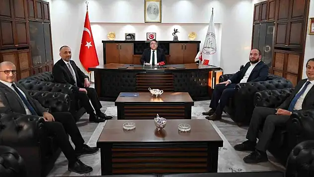 Başkanlardan Rektör Özölçer'e Ziyaret