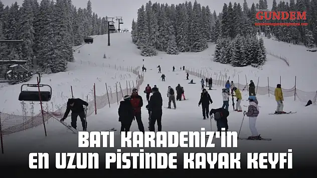 Batı Karadeniz'in En Uzun Pistinde Kayak Keyfi