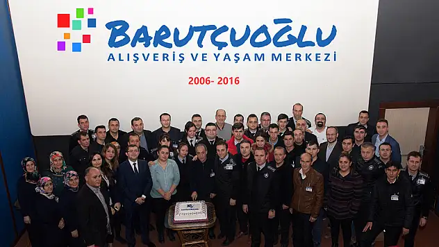 BAVM'den çalışanlarına 10'uncu yıl jesti