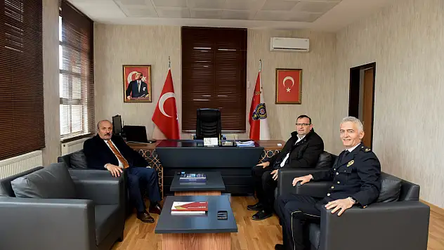 Belediye Başkanı Arslan'dan İlçe Emniyet Müdürlüğüne Ziyaret