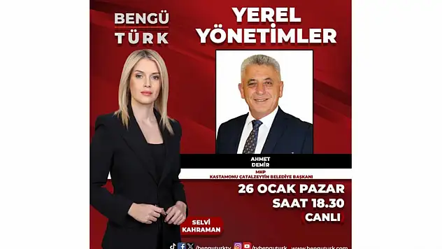 Belediye Başkanı Demir, Bengü Türk'e Konuk Olacak