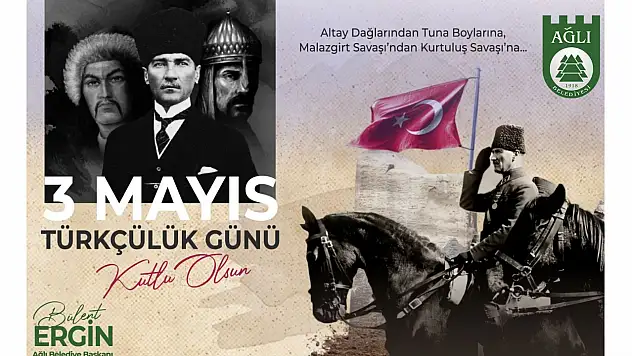 Belediye Başkanı Ergin'den Türkçülük Günü Mesajı