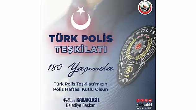 Belediye Başkanı Kavaklıgil'den Kutlama Mesajı