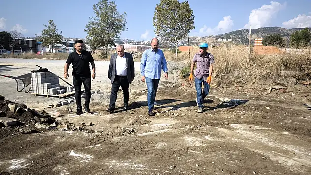 Belediye Başkanı Volkan Kavaklıgil, Yürütülen Çalışmaları İnceledi