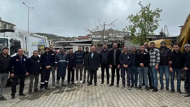 Belediye Başkanı Yazkan, Personelle Bir Araya Geldi