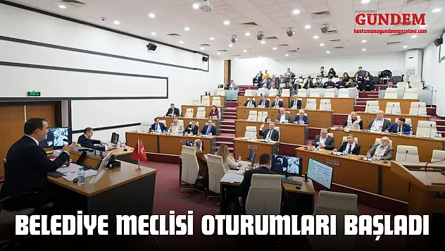Belediye Meclisi Oturumları Başladı