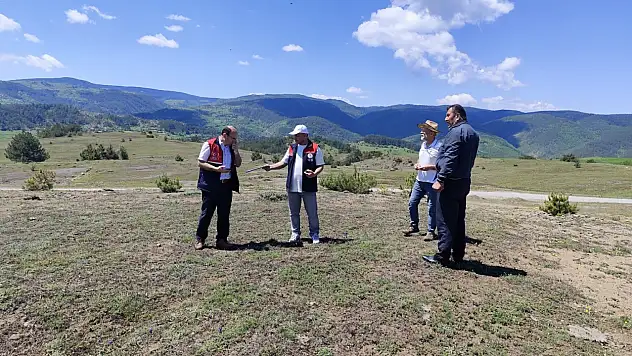 Belkavak Köyünde Mera Islah Çalışmaları Sürüyor