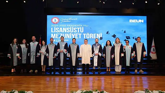 BEUN'da Mezuniyet Töreni Coşkusu
