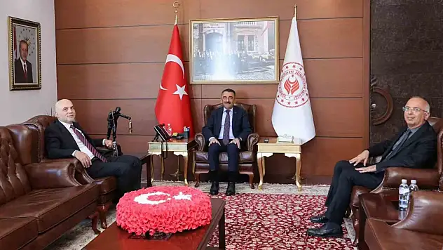 BEUN rektörü Ulusoy'dan Vali Hacıbektaşoğlu'na ziyaret
