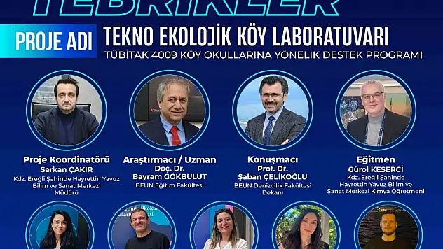 BEUN'un projesine TÜBİTAK'tan destek