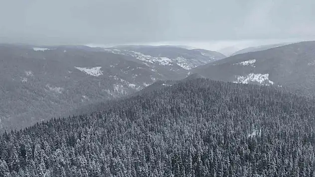 Ilgaz Dağı Havadan Görüntülendi