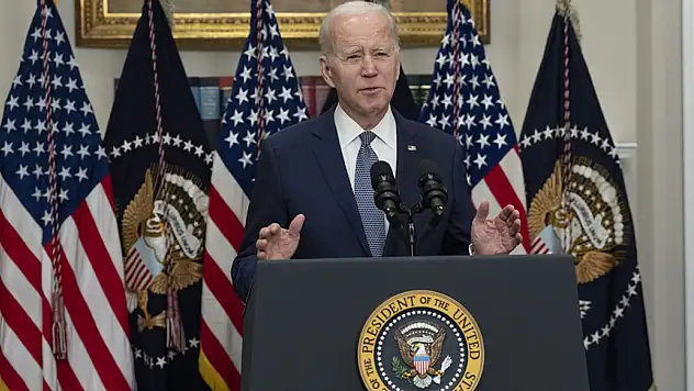 Biden Beyaz Saray Durum Odası'nda