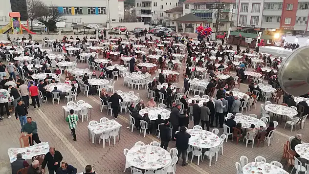 Bin 500 Kişilik İftar Verildi