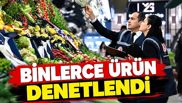 Binlerce Ürün Denetlendi, 2 Üründe İhlal Tespit Edildi