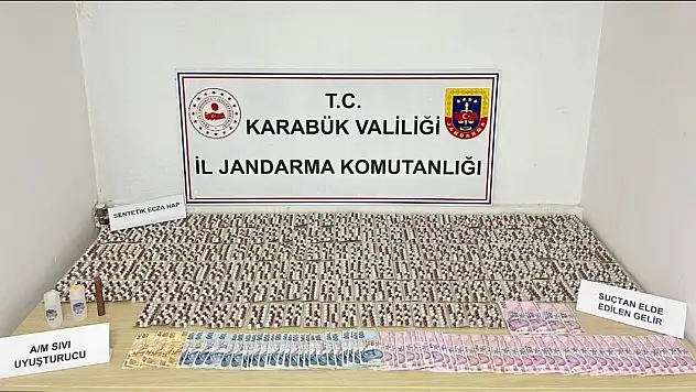 Binlerce Uyuşturucu Hap ile Yakalanan 3 Şüpheli Tutuklandı