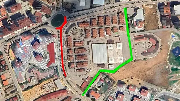 Bir Cadde Araç Trafiğine Kapatıldı