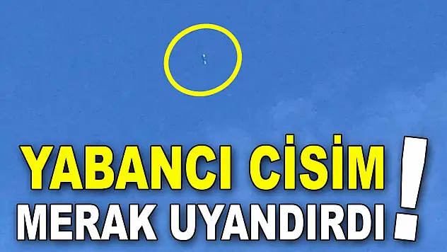 Bir Cisim Yaklaşıyor!
