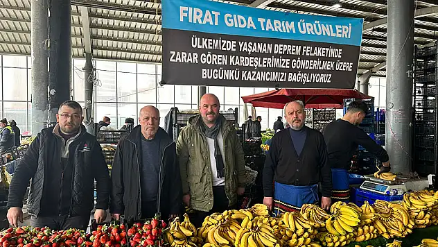 Bir günlük kazançlarını bağışladılar