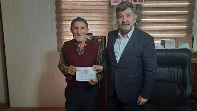Biriktirdiği Parayı Afrika'ya Bağışladı