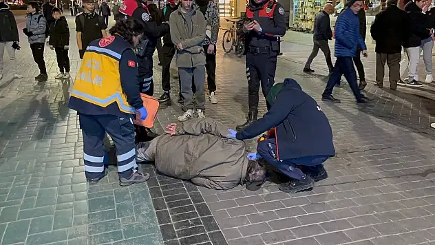 Bisikletin Çarptığı Yaşlı Adam Yaralandı