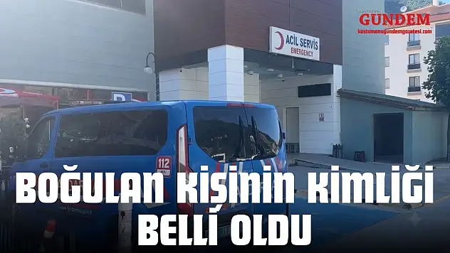 Boğulan Kişinin Kimliği Belli Oldu