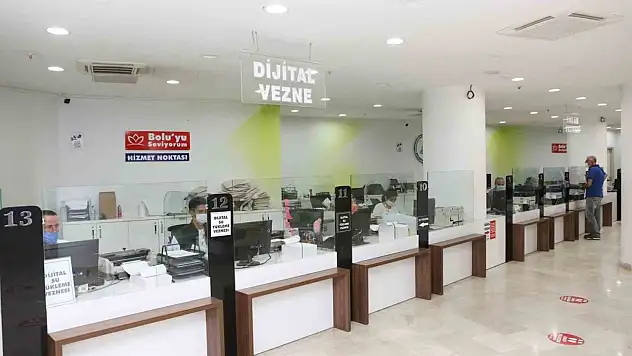 Bolu Belediyesinde Vezneler Bayramda da Açık