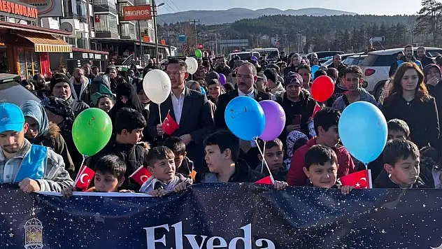 Bolu'da 'Elveda Ramazan' Yürüyüşü