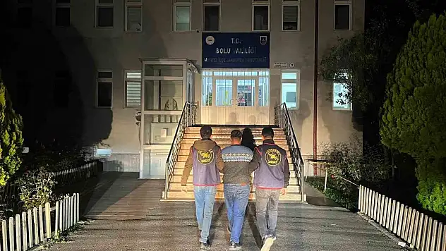Bolu'da Aranan Şahıs Yakalandı