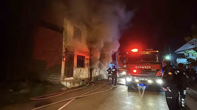 Bolu'da Korkutan Yangın!