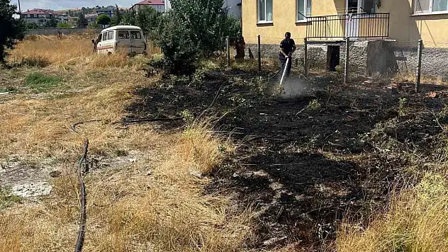 Bolu'da 2 köy ve 1 mahallede ot yangını