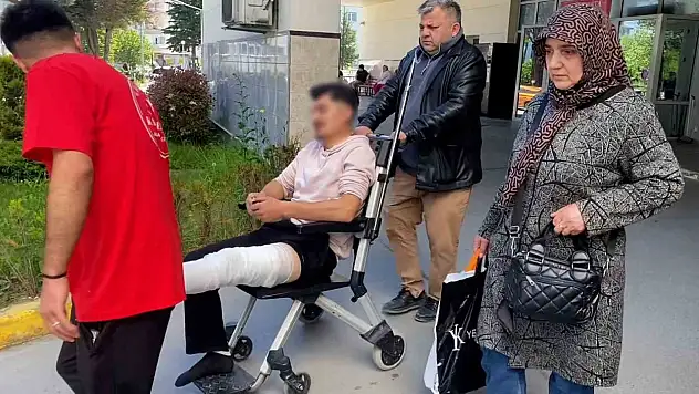 Bolu'da acemi kasaplar hastaneye koştu