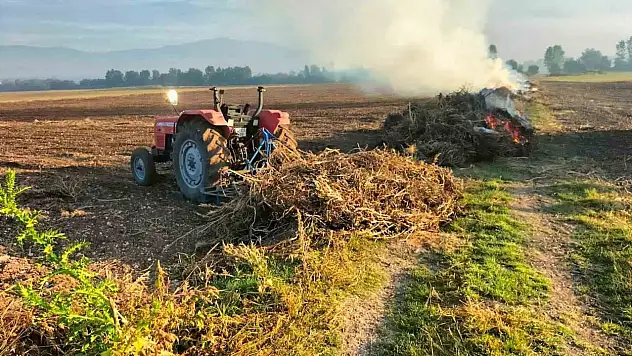 Anız Yakana Hapis Ve Para Cezası Var