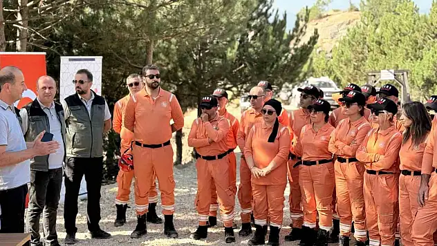 Bolu'da Orman Yangını Eğitimi Verildi