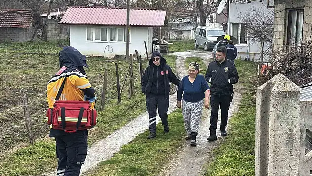 Bolu'da Baca Yangını: 1 Yaralı