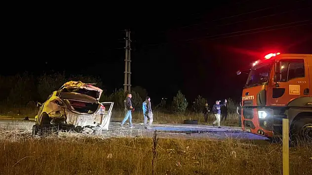 Bolu'da Feci Kaza