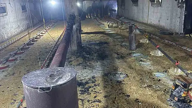 Bolu'da Kümes Yangını Büyümeden Söndürüldü