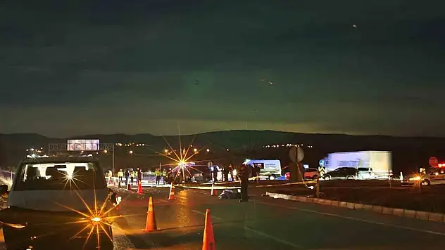 Bolu'da Minibüsle Motosiklet Çarpıştı