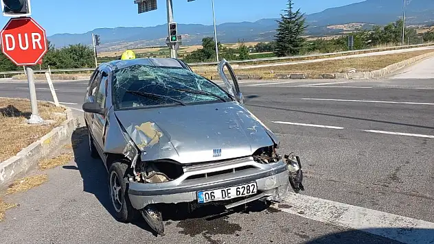 Bolu'da otomobil takla attı: 5 yaralı