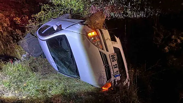 Yaralı Sürücü Ehliyetsiz Çıktı