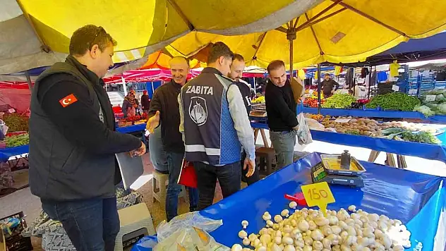 Bolu'da Pazarda Fiyat Ve Tartı Denetimi